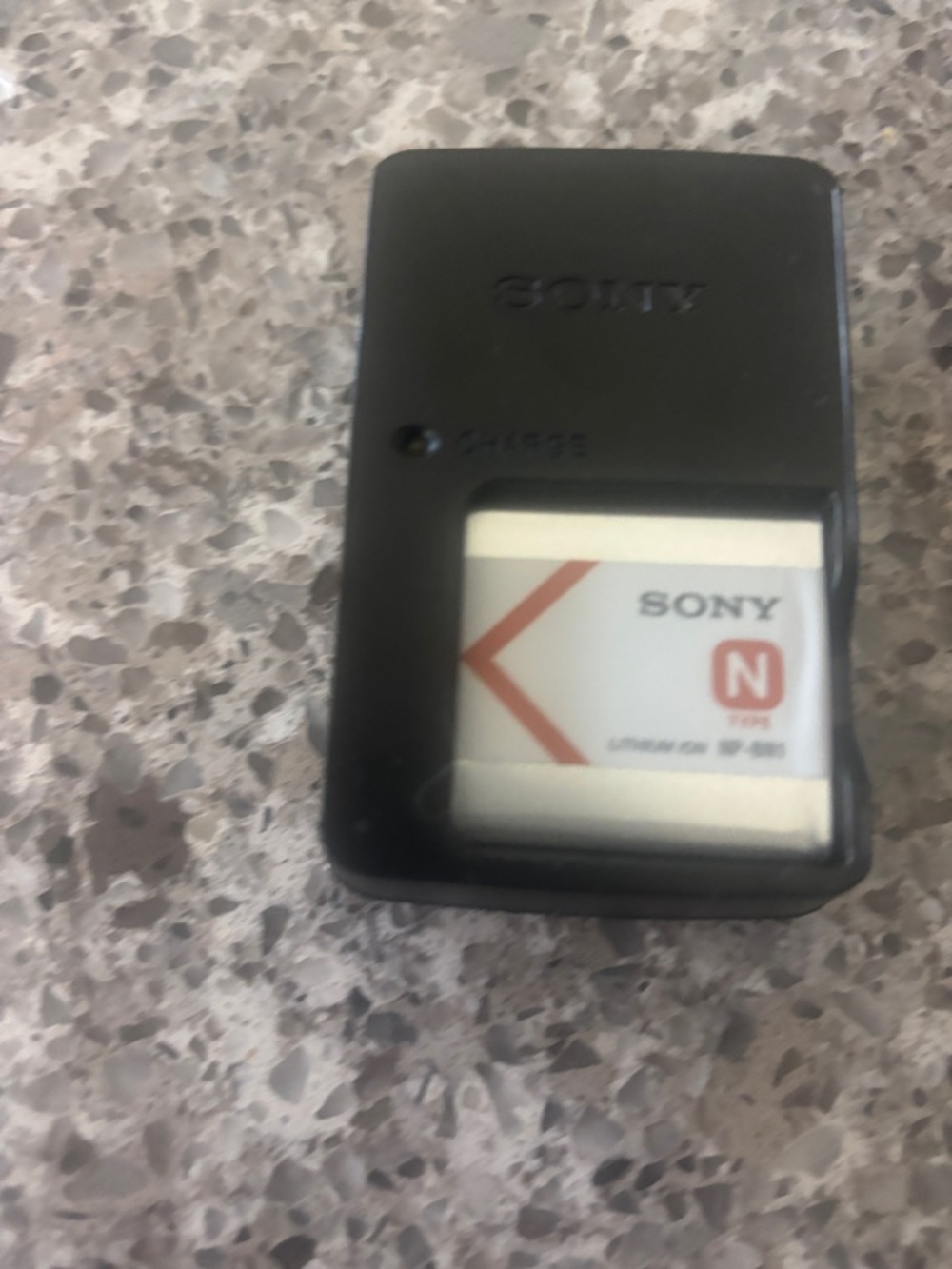 Sony rechargeable NP-BN1 Battery with  wall charger